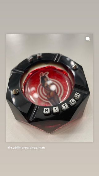 Cenicero hecho a mano