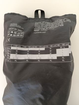 Protecciones patinaje talla M