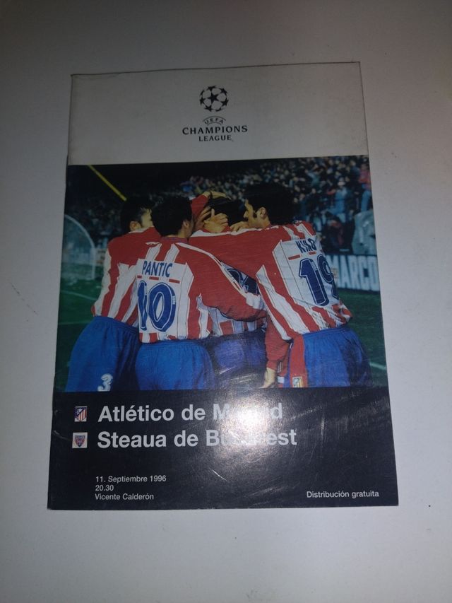 Programa UEFA champions 1996