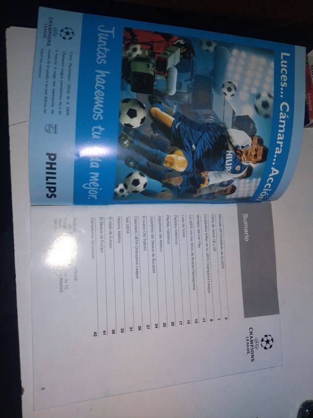 Programa UEFA champions 1996