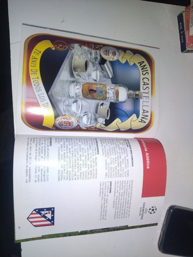 Programa UEFA champions 1996