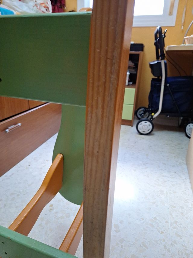 Caballito balancin de madera