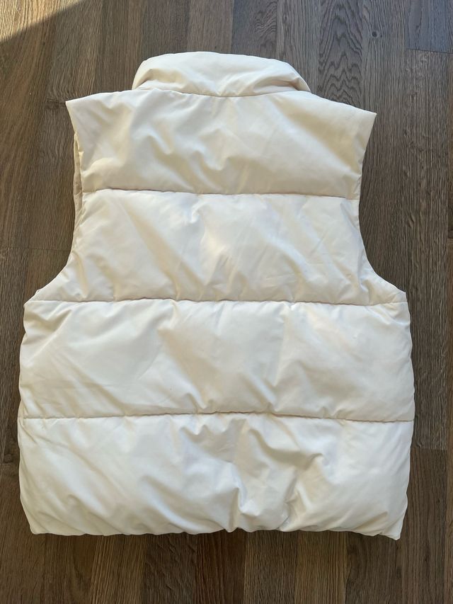 Chaleco niña T12 blanco nuevo