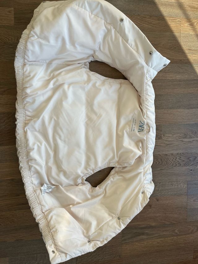 Chaleco niña T12 blanco nuevo