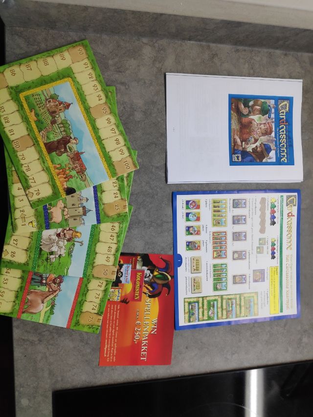 CarDcassonne gioco da tavolo molto bello