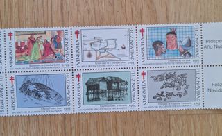 Colección  10 sellos