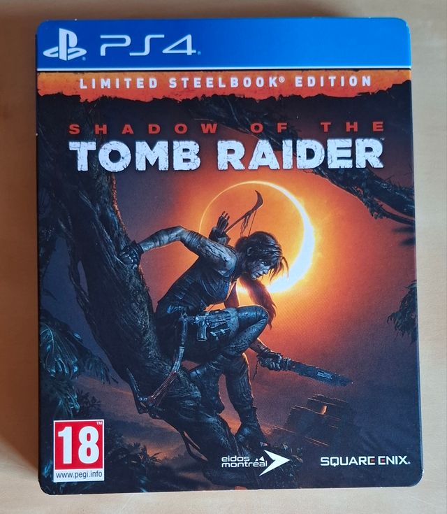 SHADOW OF THE TOMB RAIDER - PS4 STEELBOOK EDITION