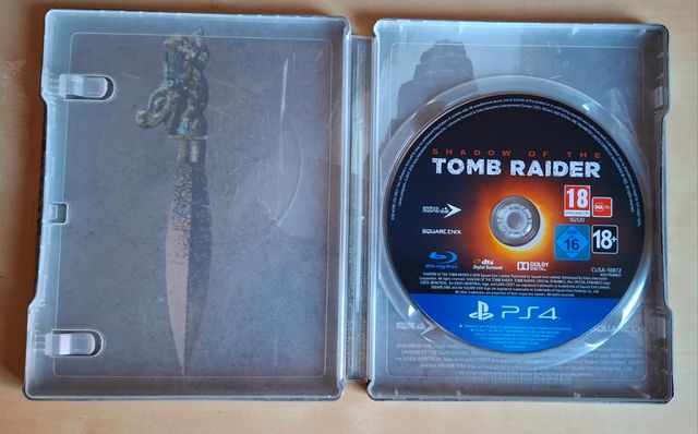 SHADOW OF THE TOMB RAIDER - PS4 STEELBOOK EDITION