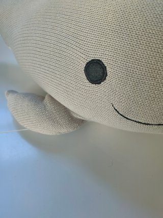 Peluche cojín ballena