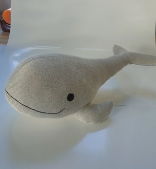 Peluche cojín ballena