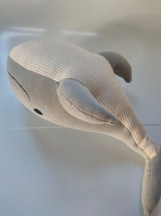 Peluche cojín ballena