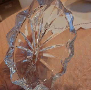 Portacandele in cristallo