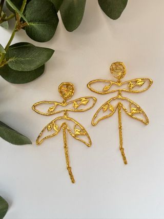 Pendientes libelula 
