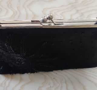 Bolso de fiesta mujer, negro 
