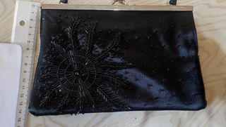 Bolso de fiesta mujer, negro 