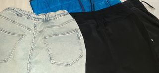 Lote ropa tallá M   vaqueros, chaleco, joma. 