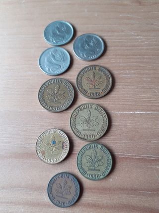 Alemania 1950 monedas antiguas