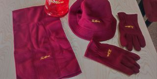 Bufanda, guantes y gorro TÍA MARIA