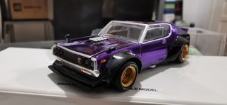 Nissan kyline edition especial purple crome