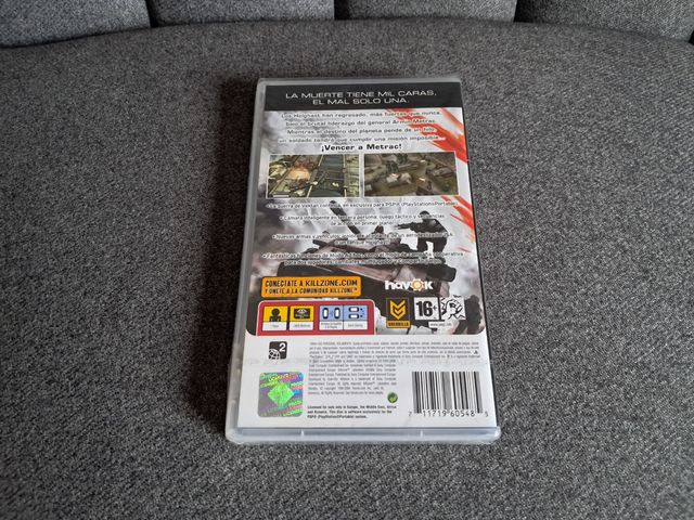 PSP sigillata Killzone Liberation Pal Spagna
