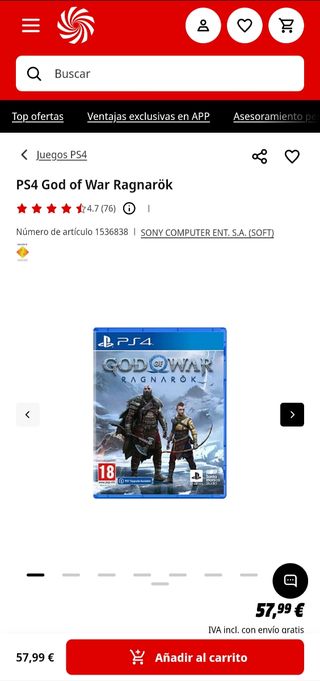 God of War Ragnarok PS4