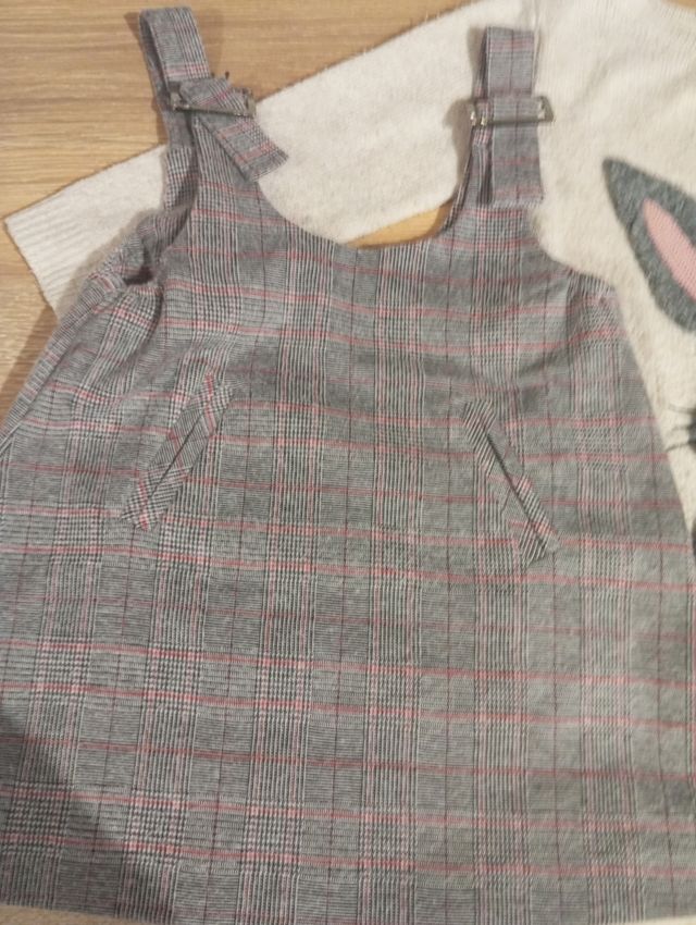 Vestido Nekenia con jersey de punto 5