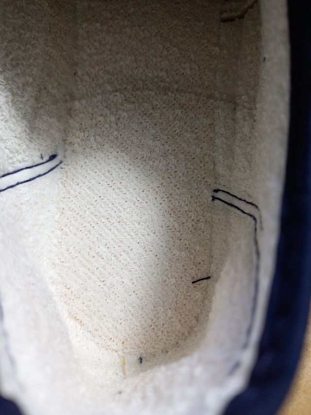 Zapatillas de tela, hombre, talla 43