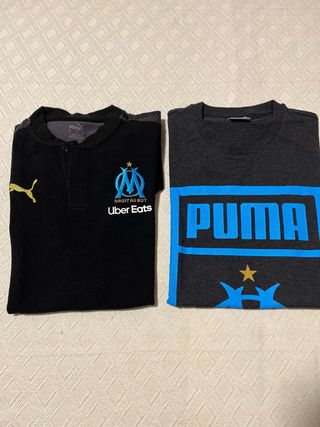 Lote de polo y camiseta hombte Puma OM