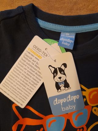 Set magliette cotone 1-2 anni