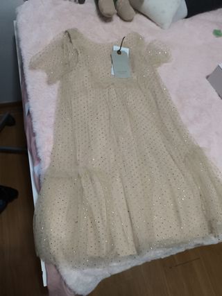Vestido fiesta niña 122cm
