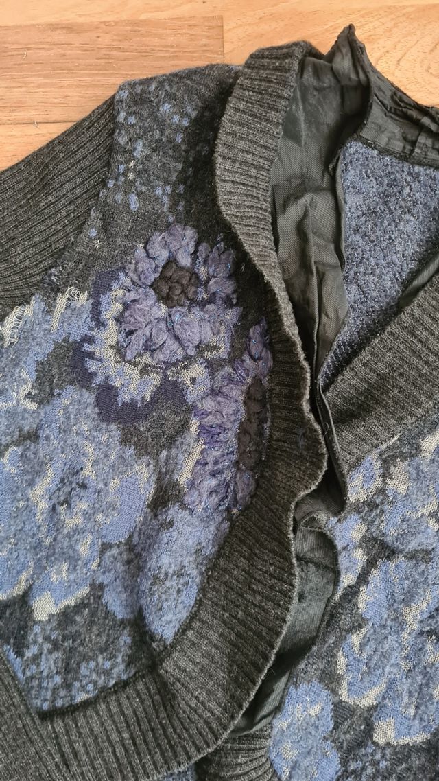 Cardigan vintage lana