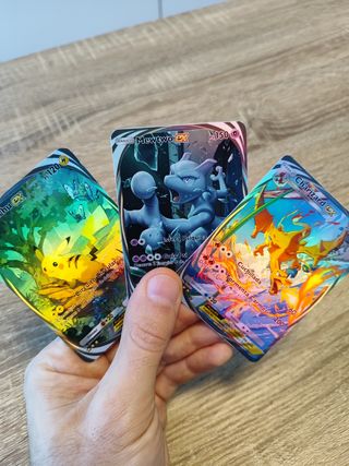 Cartas fisicas de Pokemon tcg Poket