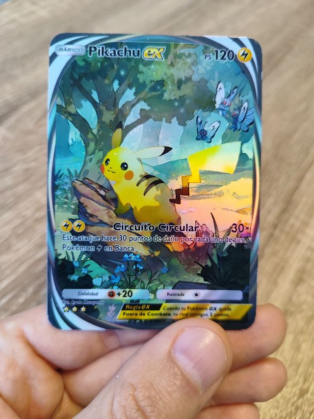 Cartas fisicas de Pokemon tcg Poket