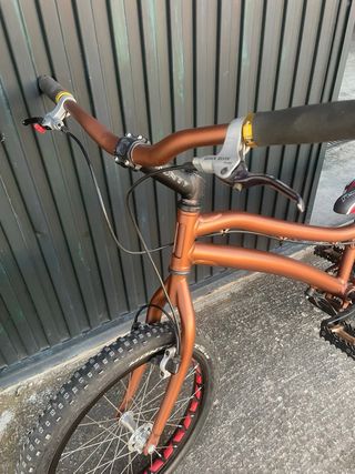 Bicicleta trail monty aluminio
