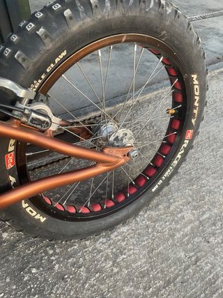 Bicicleta trail monty aluminio