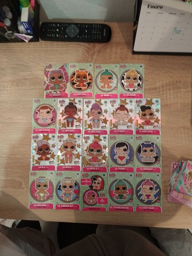 Pack de 66 cartas LOL SURPISE