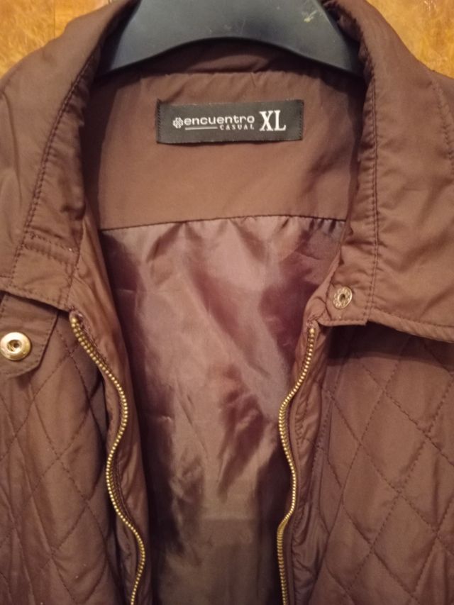Chaleco mujer marron