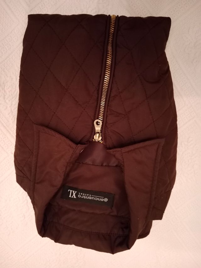 Chaleco mujer marron