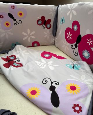 Conjunto cuna funda nordica y chichonera