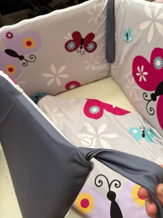 Conjunto cuna funda nordica y chichonera