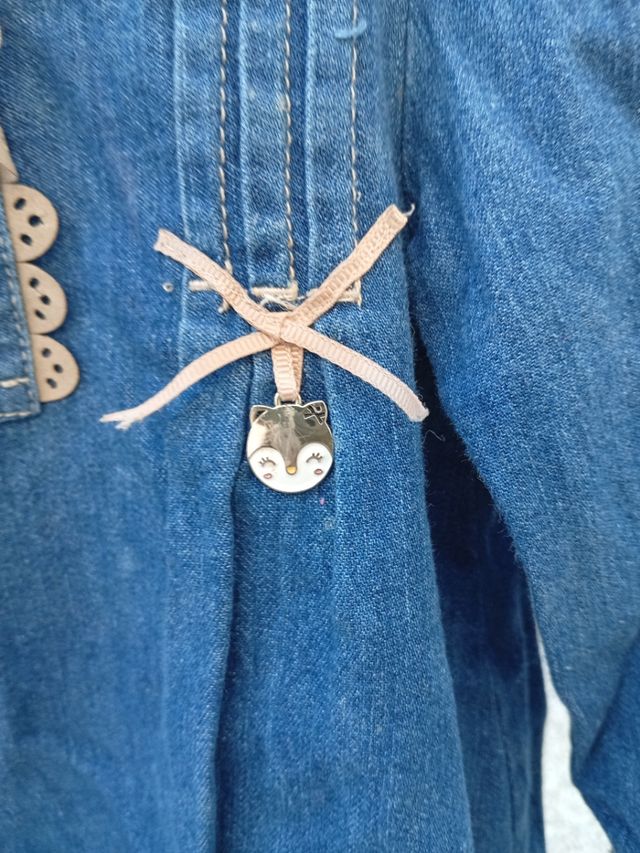 Vestido vaquero de bebé
