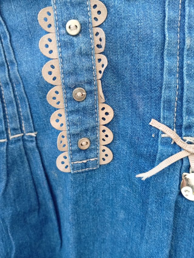 Vestido vaquero de bebé