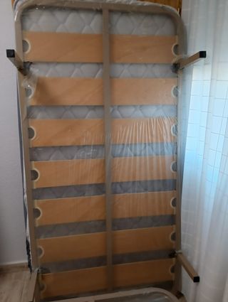 Somier con patas para cama de 90 cm