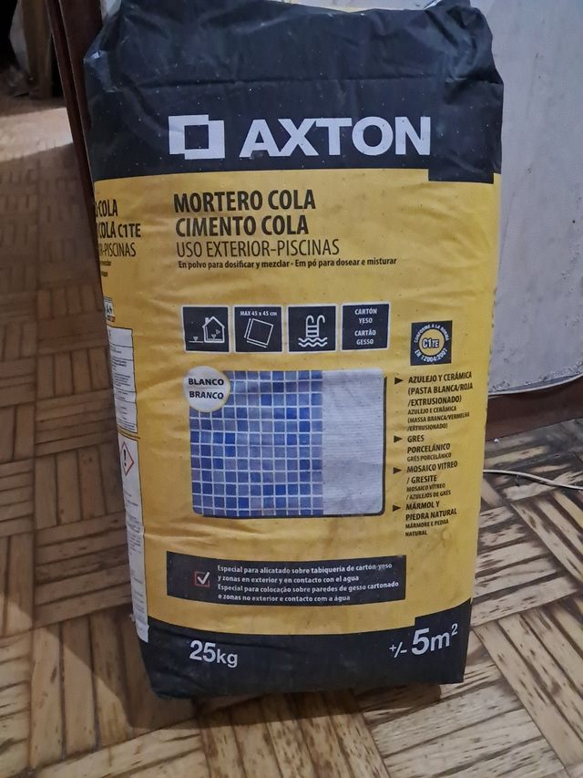 MORTERO COLA USO EXTERIOR