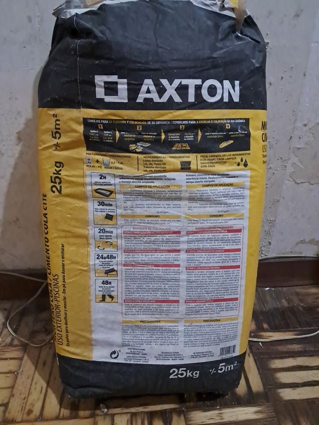 MORTERO COLA USO EXTERIOR