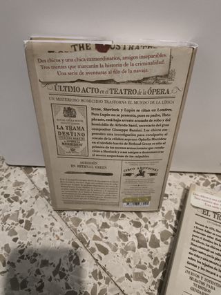 Pack 3 primeros libros Sherlock, Lupin y yo