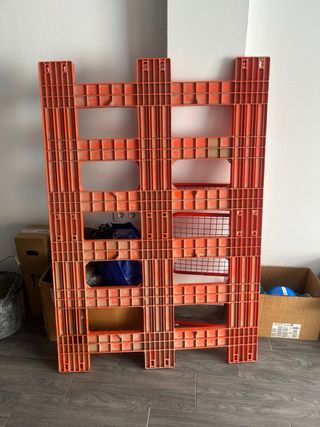 Vallas seguridad obra plástico