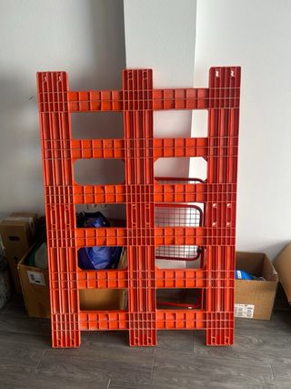 Vallas seguridad obra plástico