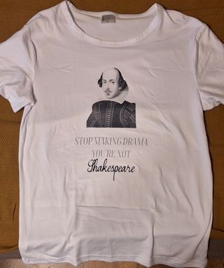 Camiseta Shakespeare 