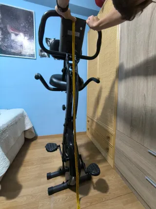 Bicicleta estática plegable 
Entrega En MANO